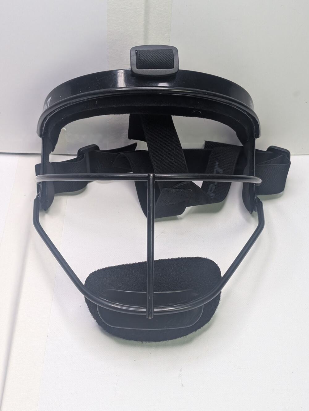 RIP-IT Defense Pro Adult Softball Fielder Face Mask Black Protective Guard